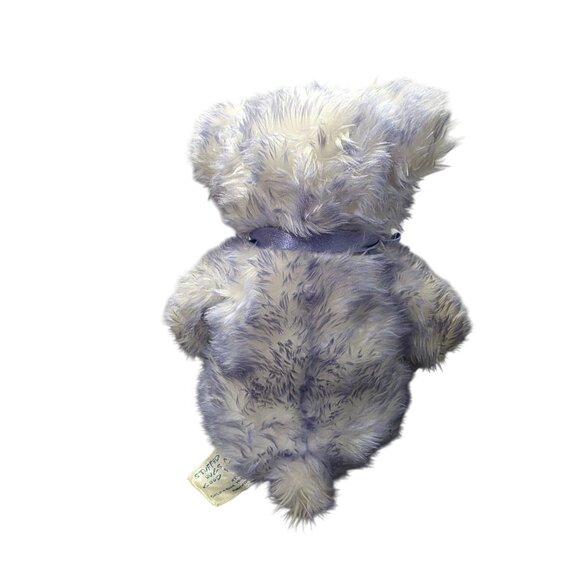 Build A Bear Nikki's Bear Purple Lavender Ribbon Cancer Awareness Plush Toy - Picture 6 of 9